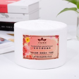 Factory Direct Disposable Beauty Cotton Pads & Makeup Remover Roll Towel Soft Small Volume (approx. 170g) 10ea