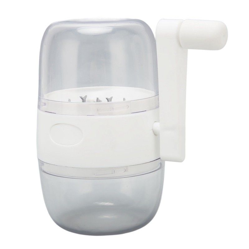 Nut Grinder Hand Crank Stainless Steel Blades Nut Chopper Manual