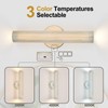 Hardwired Vintage Wall Sconce Set of Two, 3CCT Dimmable White