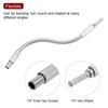 sourcing map 1/4 Inch Hexagonal Shaft Flexible Extension Bit Shaft