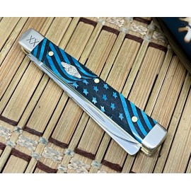 Case XX USA 2025 Caribbean Bone USA FLAG 1/500 Baby Doc Doctor Knife NEW