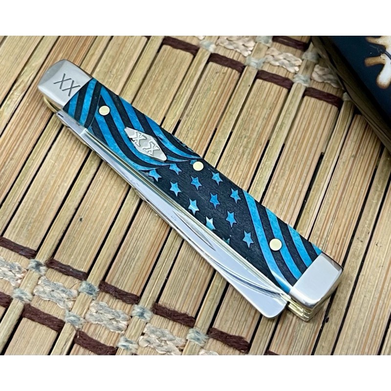 Case XX USA 2025 Caribbean Bone USA FLAG 1/500 Baby