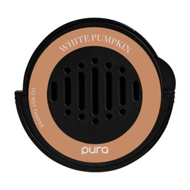 Pura Car Scent Refill - Fragrance for Pura Car Diffuser - Clean & Safe Luxury Diffuser Scent - Long-Lasting Fragrance for 30 Days of Aroma- White Pumpkin