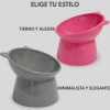 Comedero Elevado Para Perro Y Gato Plato Elevado Ergonómico Color