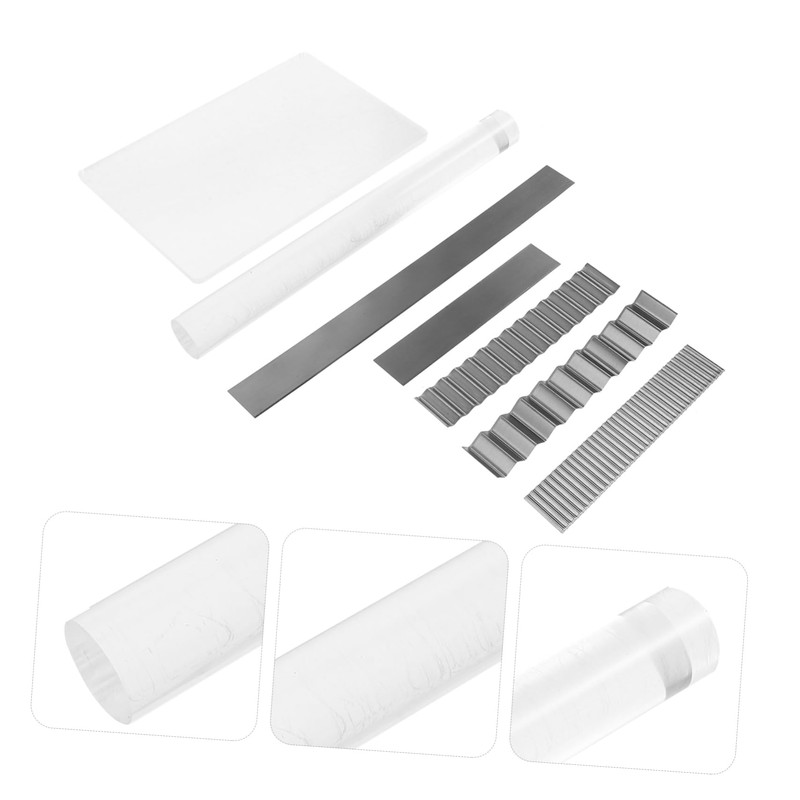 jojofuny 9Pcs Pottery Tools Wave Clay Sculpting Tools for Carving