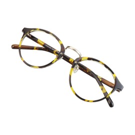 VisionGlobal Blue Light Blocking Glasses for Women/Men, Anti Eyestrain, Computer Reading, TV Glasses, Stylish Oval Frame, Anti Glare(Tortoise,+2.75 Magnification)