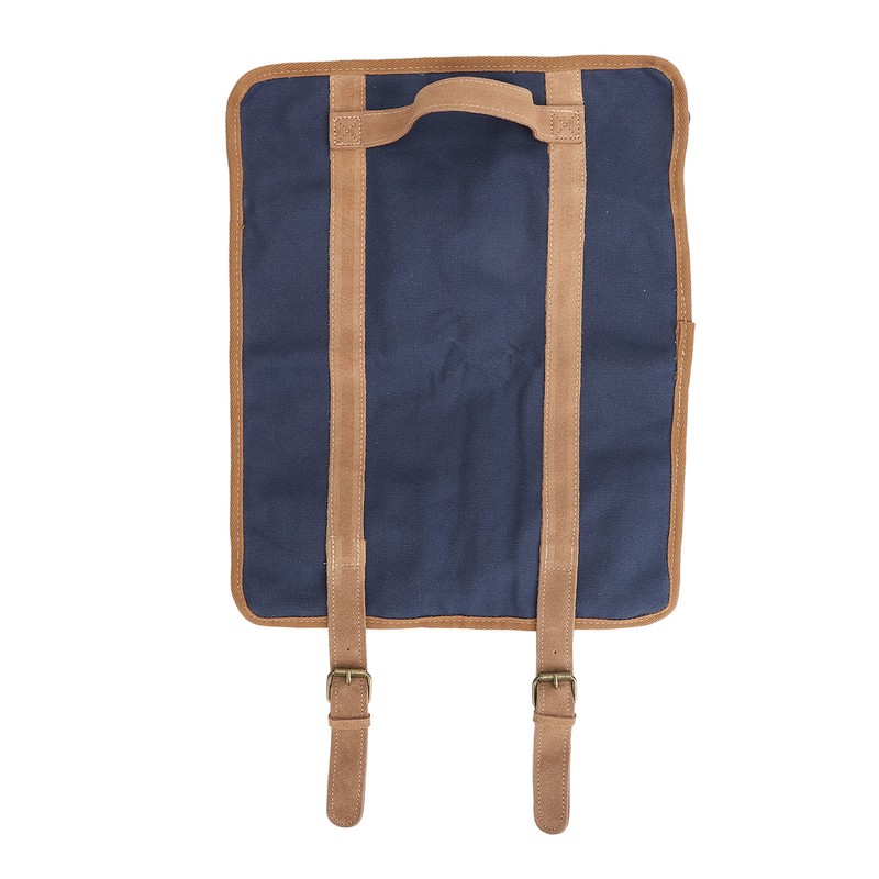 Bartender Tool Bag Bar Kit Bag Waterproof Canvas Multiple Compartments