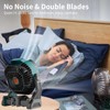 WESTTREE 20000mAh Battery powered fan Camping Fan essentials,Rechargeable fan Portable