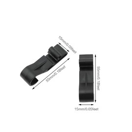 Helmet Holder, Universal Headlight Fixing Band, One Touch Type, No Need to Remove the Band [Set of 4]