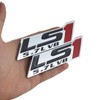 2X LS1 5.7L V8 Fender Emblem Decal Badge Nameplate Letter