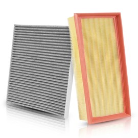 Forccord Cabin Air Filter and Engine Air Filter Fits for Nissan Altima 2007-2013, L4 2.5L Activated Carbon Cabin Filter Replacement CF11173 CA10349