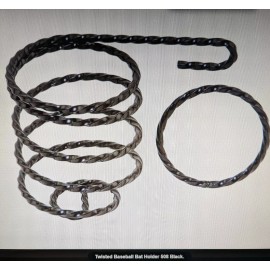 lowrider NEW BLACK TWISTED BASEBALL BAT HOLDER,BEACH CRUISER,LOWRID