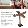 Hook and Ring Game for Four Players Wooden Hooks Fast