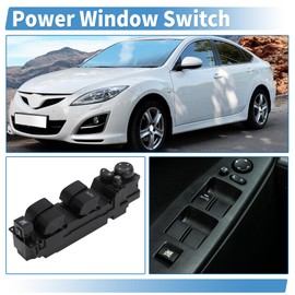 X AUTOHAUX Front Right Driver Side Power Window Switch Window Control Switch for Mazda 2 6 2008-2012