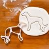 Greyhound Silhouette Cookie Cutter, 1 Piece. Bakerlogy