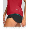 SANTINY Sleeveless Workout Tops for Women Breathable Lightweight Athletic Running