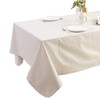 Pioggia Vinyl Tablecloth with Flannel Backed Waterproof Oil-Proof PVC Table