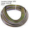sourcing map 26 Gauge 6 Conductor Electrical Wire Tinned Copper