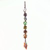 Nanalou 7 Chakra Stones Healing Crystal Hanging Ornament (7 Chakra