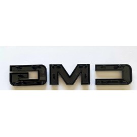 Genuine GM 2019-2023 GMC Sierra 1500 2500HD 3500HD Front BLACKOUT GMC Emblems OEM