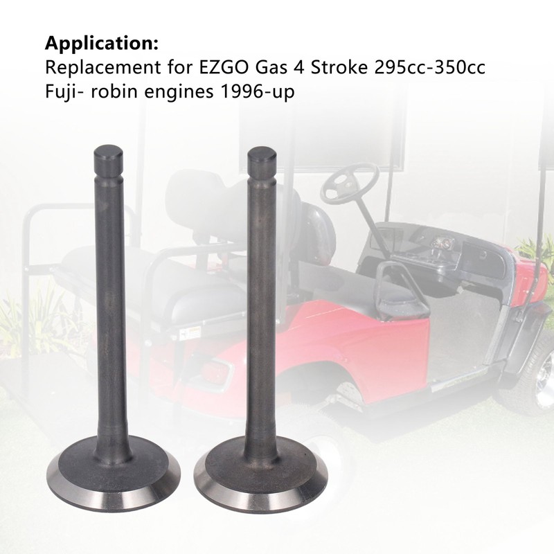 2PCS Intake Exhaust Valve Set Powerful Strong Sealing Replacement for