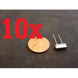 10x 16.000mhz 16.000m 16m 16mhz 16 Mhz 16m Hz Crystal Oscillator Hc-49s B8