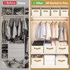 Adjustable Dividers Closet Organizers Bins, Versatile Storage Box - 2