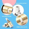GLOXTED 1-099XKJKABNF & 1-100XKJKABNF 1/4-Turn Cold & Hot Ceramic Faucet