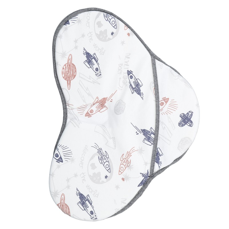 Baby Pillow for Sleeping Cloud Shaped Cute Pattern Soft Cotton