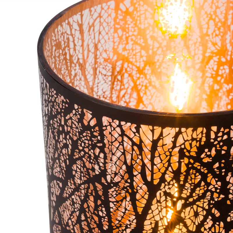 Alpine Corporation Indoor/Outdoor Branching Tree Decor with Warm White Tungsten