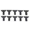 Locadence Pack of 10 Wall Hooks, Waterproof Bathrobe Hooks, Towel