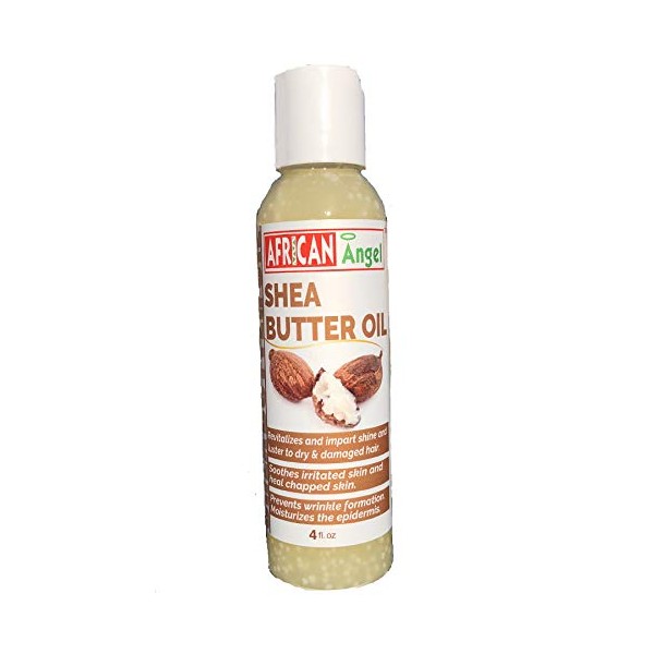 African angel Shea Butter Oil 4Oz by African Angel