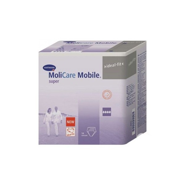 Hartmann Molicare Mobile Super Night Incontinence Pants Small 14 Items