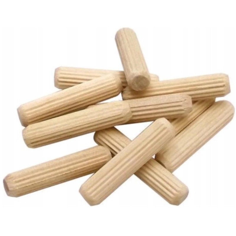 Wooden Dowels Premium Wood Plugs, Dowling, Tapered Pins, Fluted, Versatile