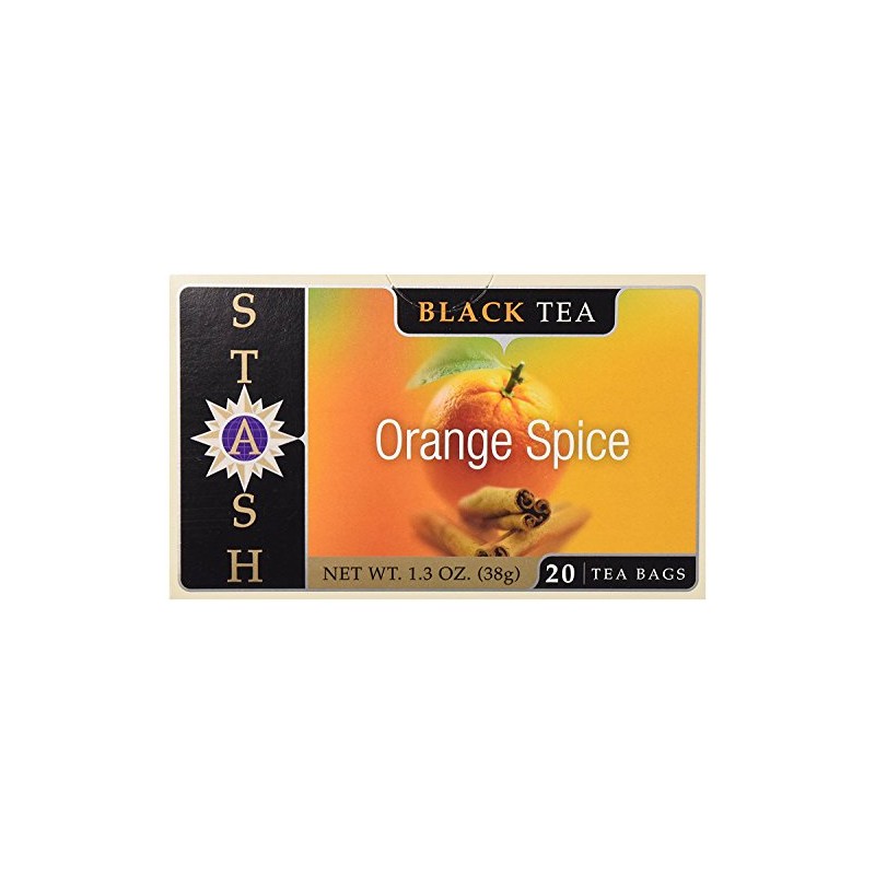 Stash Orange Spice Black Tea, Tea , 20 ct