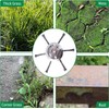 2 Pack 6 Heads Grass Petrol Strimmer Head Steel Wire
