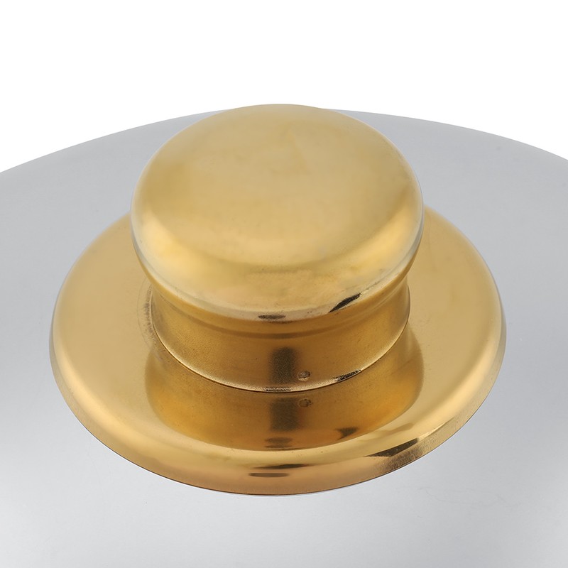 Stainless Steel Kitchen Restaurant Dining Food Serving Platter Lid Dome
