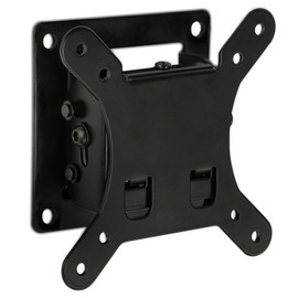 Mount-It! Small TV Monitor Wall Mount | Quick Release | Fits 13-32 Inch LCD/LED Screen | Max 33 Lbs | Slim Tilting Design | Easy Installation