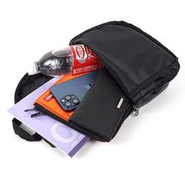 Mobak Men's Body Bag, Sling Bag, One Shoulder Bag, Crossbody Crossbody Combination, Two-Tone Color, Large, Large Capacity, Faux Leather, For Outdoor Sports, Going Out, Travel, Travel, Bicycle, navy