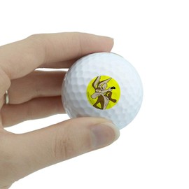 GRAPHICS & MORE Looney Tunes Wile E Coyote Novelty Golf Balls 3 Pack