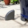 Teramico Saucer Feet for Flower Pots/Planters Blue Anthracite White Stoneware