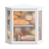 STDDRE Corner Bread Box Kitchen Countertop Extra Large Capacity Farmhouse