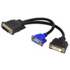 zdyCGTime Wyse DVI-I Splitter Cable - DVI-I(24+5) Male to DVI-D(24+1)
