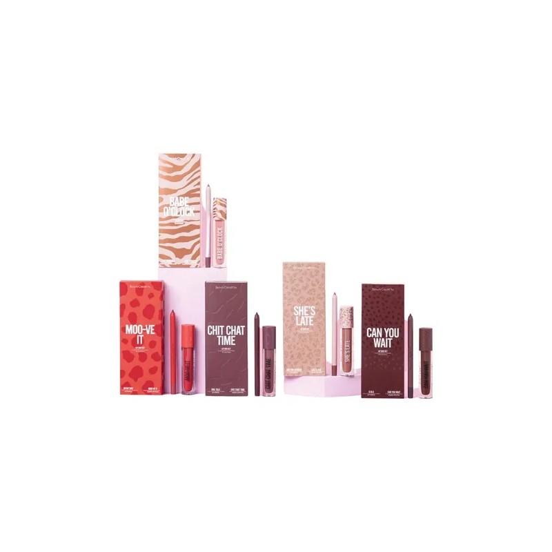 Labiales Lip Kits Duo Set Liquido Lapiz Beauty Creations Color