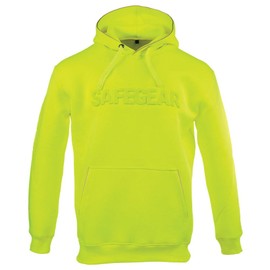 J. J. Keller & Associates, Inc. High Visibility Softshell Hoodie Fleece Lined, Neoprene Hoodie, Water Resistant, 2X-Large, SAFEGEAR