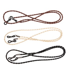 WOONEKY Sports Eyewear String Lanyard 3pcs Eyeglass Holders Glasses Strap Wear-resistant Easy to Carry