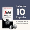 Segafredo Zanetti Espresso Capsules – Aluminum Pods for Nespresso Original