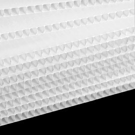 KEILEOHO 30 Pack 17 x 13 Inches Blank Yard Signs, 3/16 Inch Thick Corrugated Plastic Sheet, Poster Board Signs Waterproof Lawn Sign Sheets, for Rent, Garage Sales, Birthday Decor, White