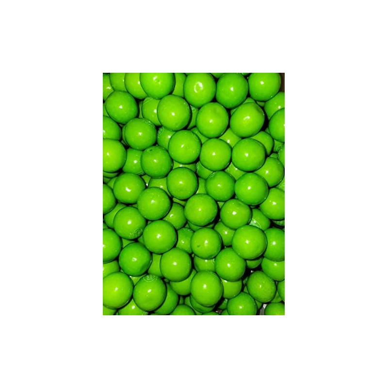 Bayside Candy Flavored Gumballs Green Apple Gumballs (2LBS)