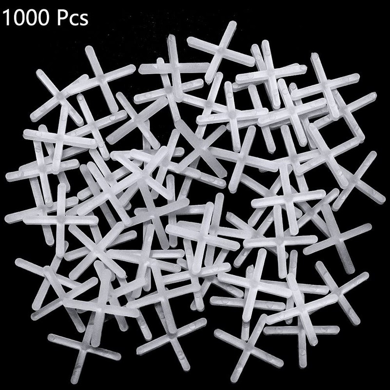 Rayong 1000Pcs Tile Spacers 2mm Spacers Slab Spacers Plastic Cross